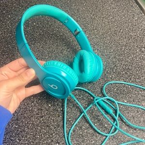 Beats solo headphones and case